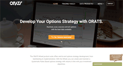 Desktop Screenshot of orats.com